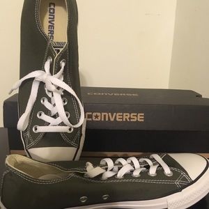 Unisex, Herbal green/olive Converse, low top